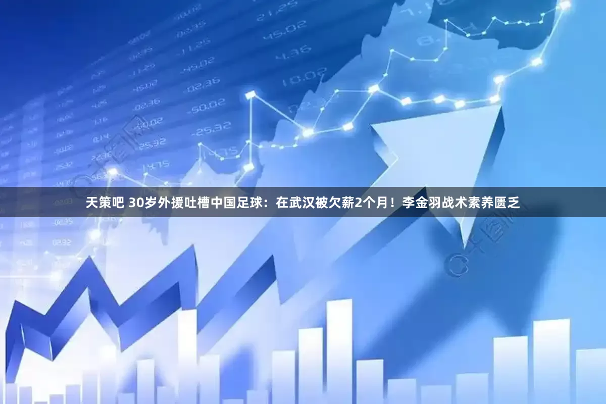 天策吧 30岁外援吐槽中国足球：在武汉被欠薪2个月！李金羽战术素养匮乏